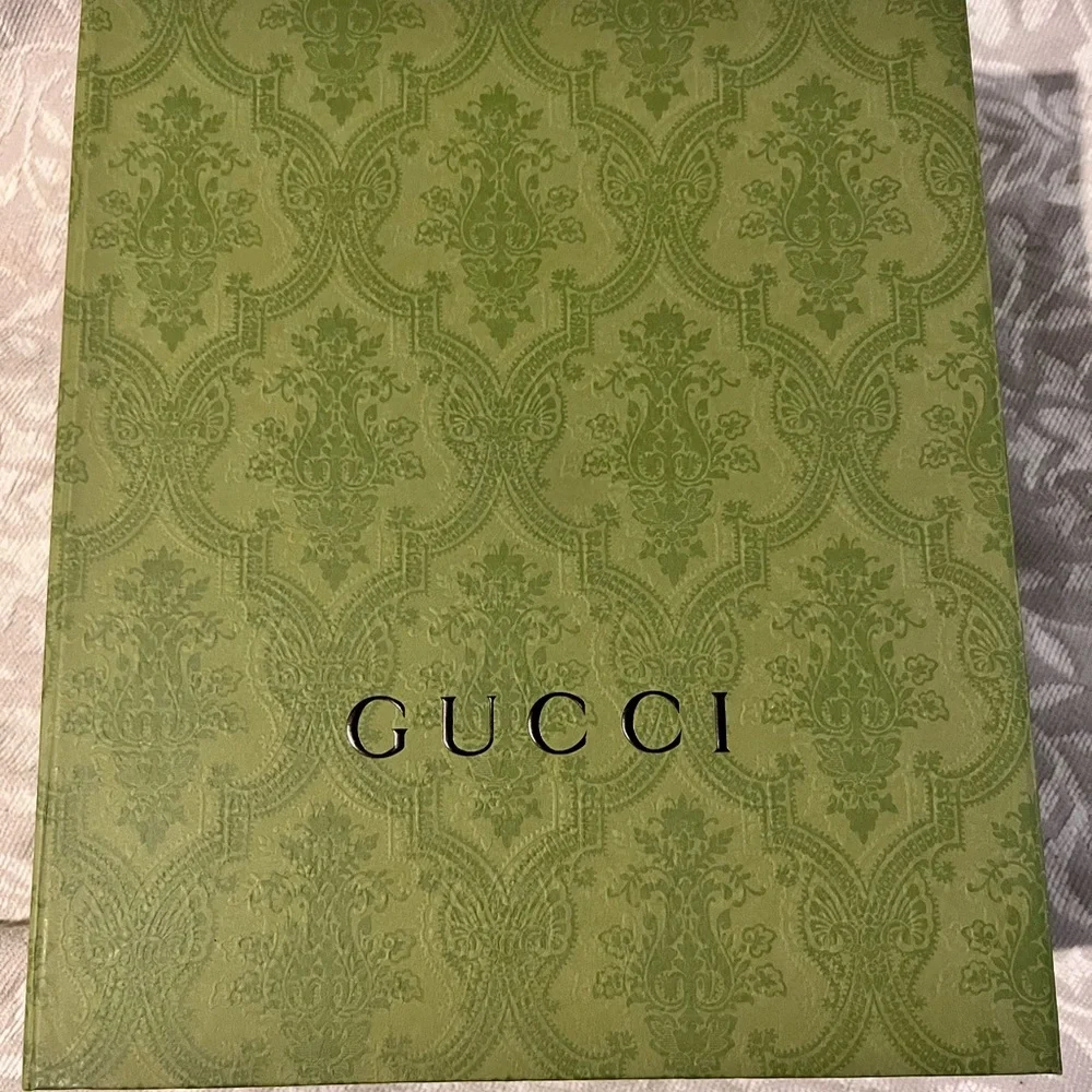 Gucci Blue Crossbody Bag with Red and Black Stripe - Picture 8 of 10